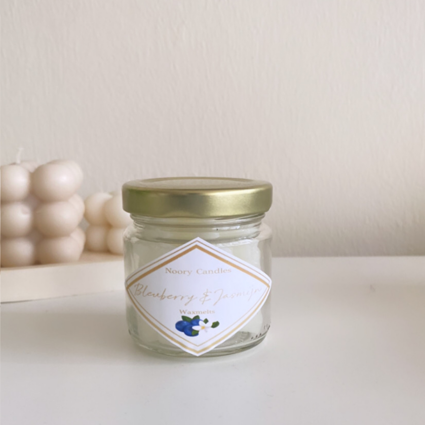 Bleuberry Jasmijn - Hartjes Waxmelts